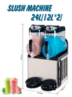 24l Ticari Dondurulmuş Daiquiri Makinesi 500w Margarita Slush Granita Makinesi