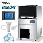 60kg / 24h Ticari Buz Makinesi Makinesi Ev Kahve Dükkanı İçin Mini Buz Yapma Makinesi