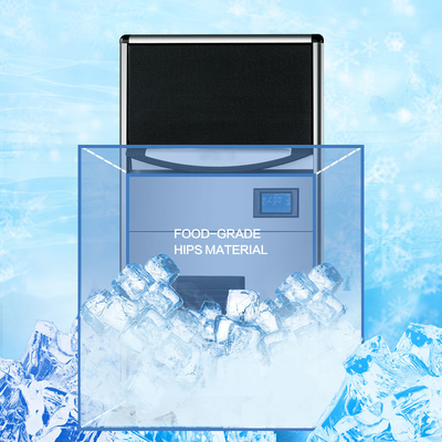 Ev Kullanımı Günlük 80kg LCD Ticari Buz Makinesi Satılık Restoran Bar Cafe İçin Yapma Makinesi
