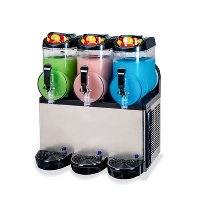 Dondurulmuş İçecek İçin Ticari Slush Makinesi Tam Otomatik 36l Margarita