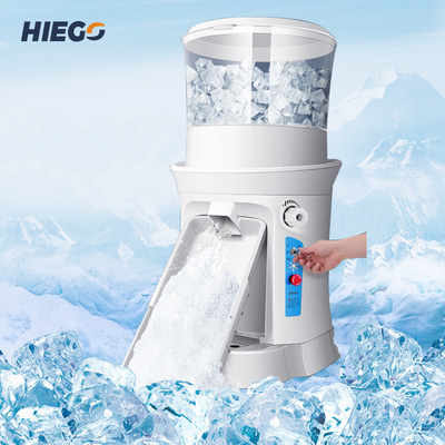 Ayarlanabilir Masaüstü Ticari Buz Tıraş Makinesi Kar Konisi Makinesi 320 rpm Buz Kırıcı Elektrikli Makine