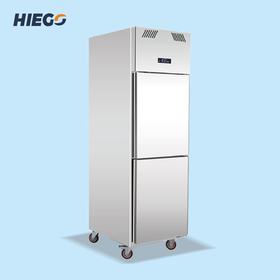 210W 500L Çift Kapılı Dik Dondurucu Ticari Soğutma Ekipmanları