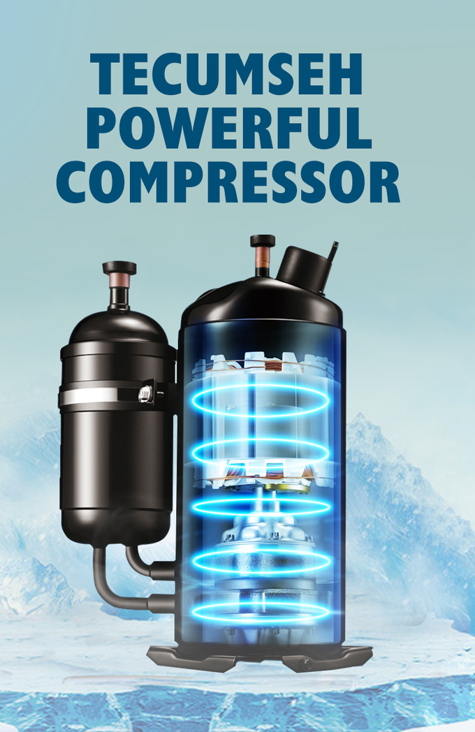 İthal Kompresörlü Hava Soğutma 300KG Otomatik Buz Makinesi 2
