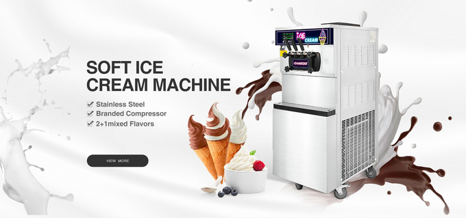 hakkında en son şirket haberleri Hiego yumuşak dondurma makinesi  0